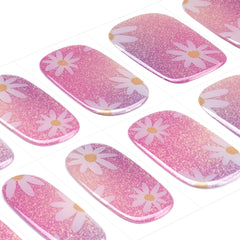 DANNI AND TONI gel nail wraps last up to two weeks when cured
