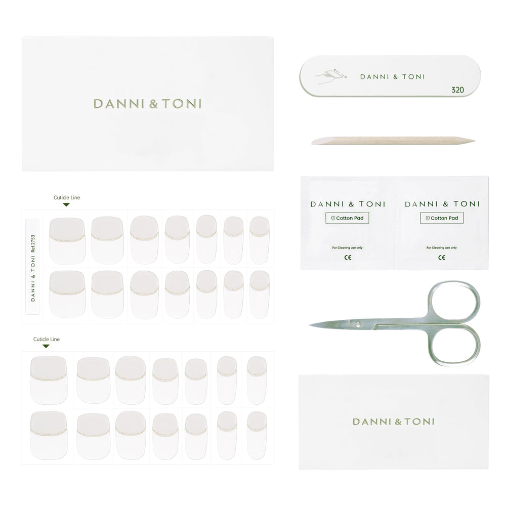 DANNI & TONI semi-cured wraps offer easy application for durable at-home nails