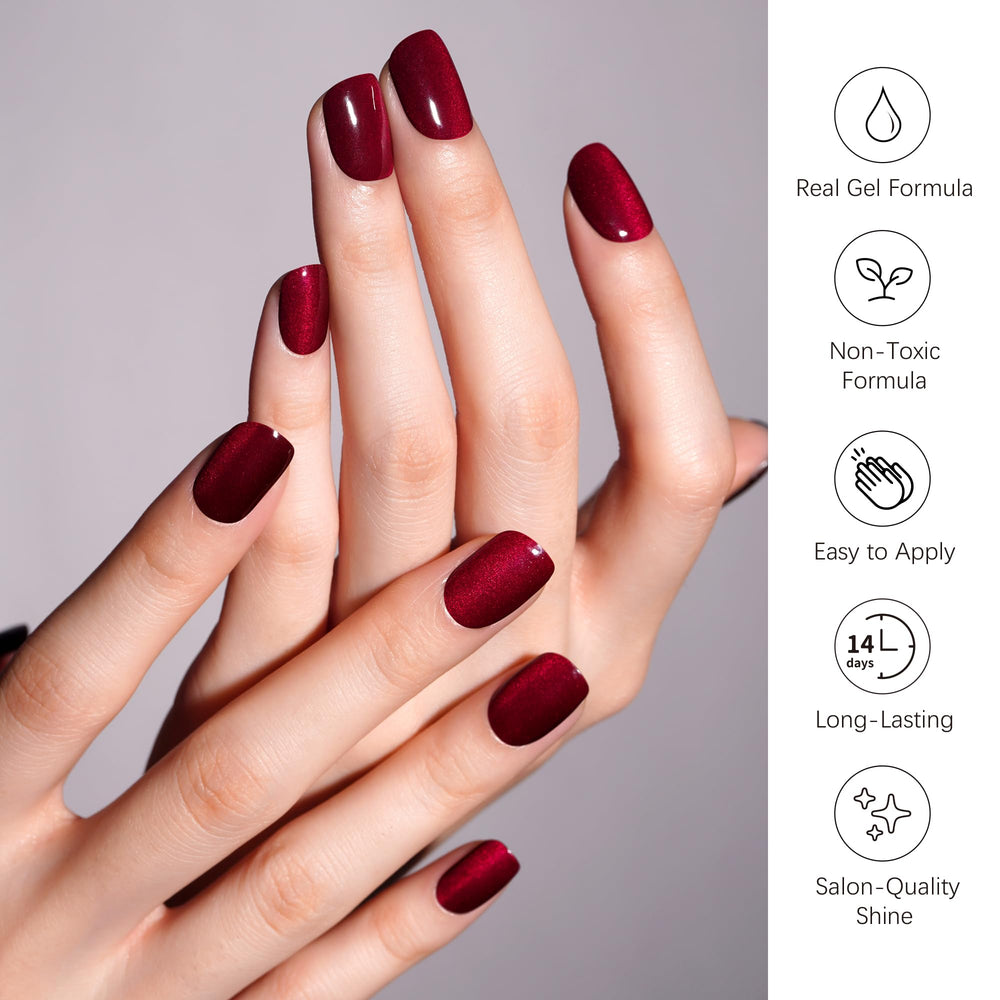 DANNI & TONI easy-apply wraps with simple removal.