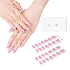UV curing shown creating a durable gel-like finish.