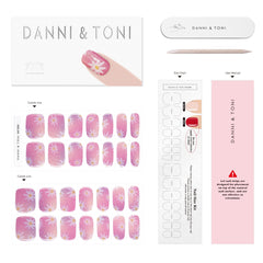 DANNI AND TONI Daisy Pink gradient wrap pack