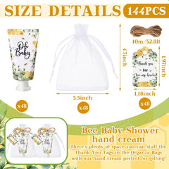 Dansib 48-pack hand cream set, perfect for guest favors at celebrations.