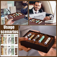 Dansib 50-pack coffee flavor lip balms ideal for gifting