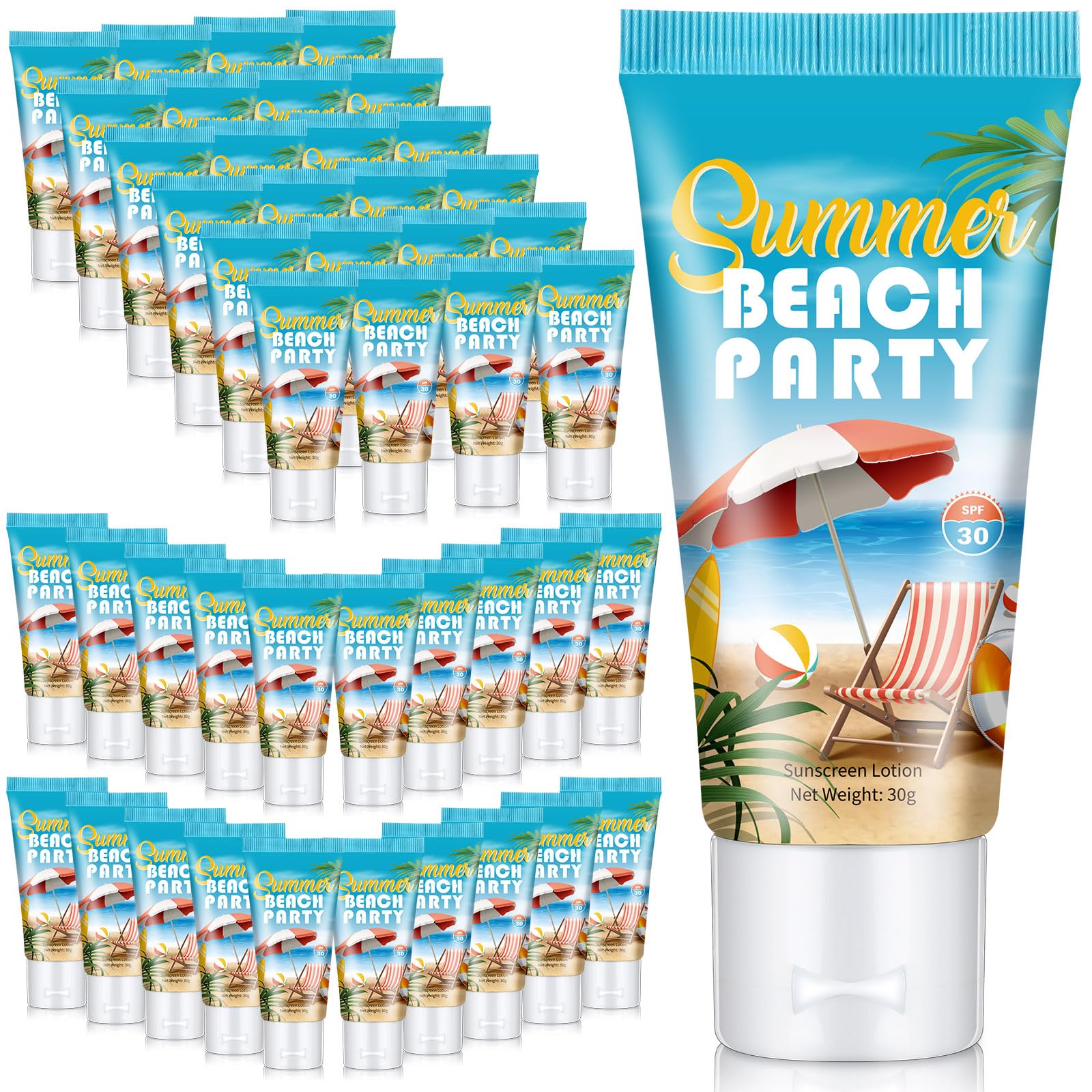 Dansib mini sunscreen bulk 72-pack for gifting at parties and events