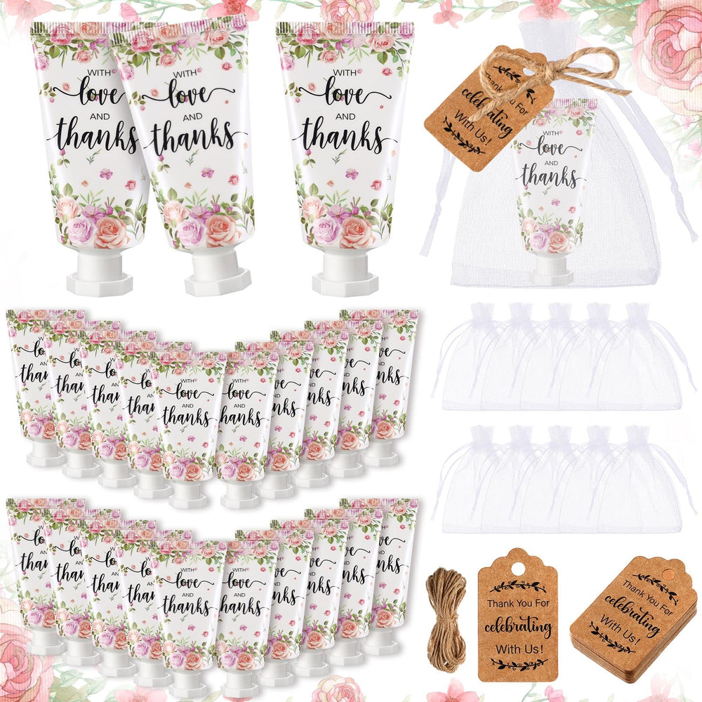 Dansib rose-hand cream with elegant packaging, ideal for wedding favors and moisturizing hands.