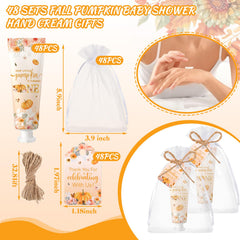 Dansib bulk hand cream set with organza bags for easy party favors.