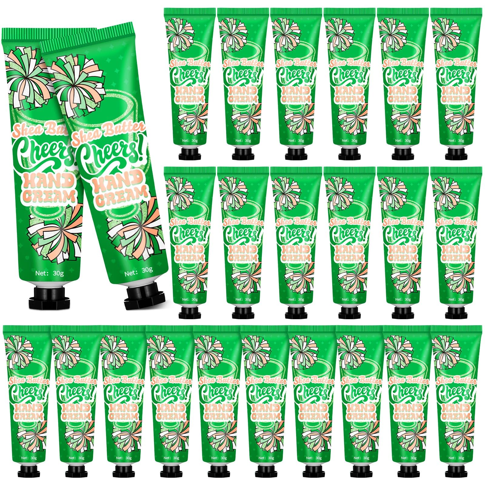 Dansib cheer hand cream bulk green pack for team gifts and hydration.