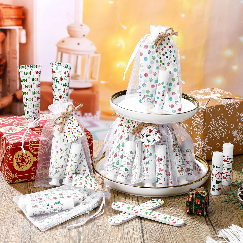 Dansib Christmas gift cards to personalize party favors.