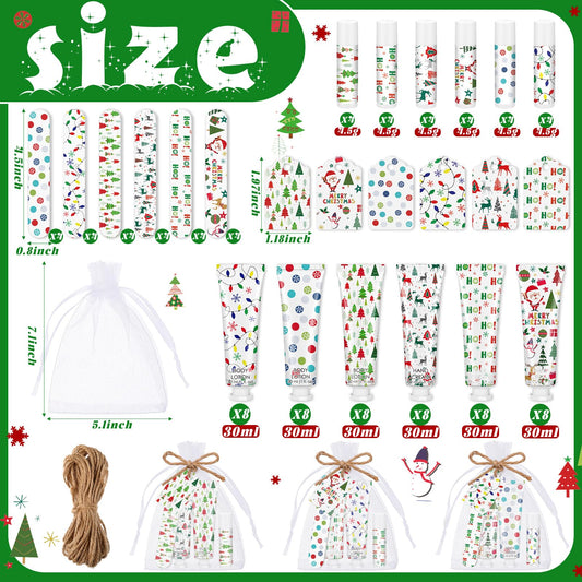 Dansib Christmas body lotion set: rich hydration for dry winter skin.