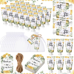 Dansib hand cream with eucalyptus design, ideal for baby shower decor and gifts.