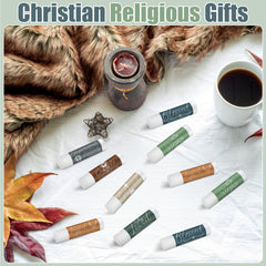 Dansib floral Christian lip balm gift idea for staff or friends.