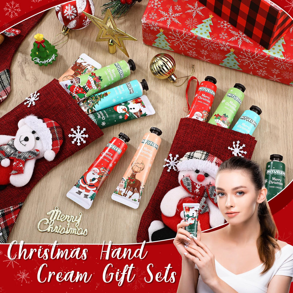 Dansib gift-ready Christmas care set enhances holiday gifting appeal.