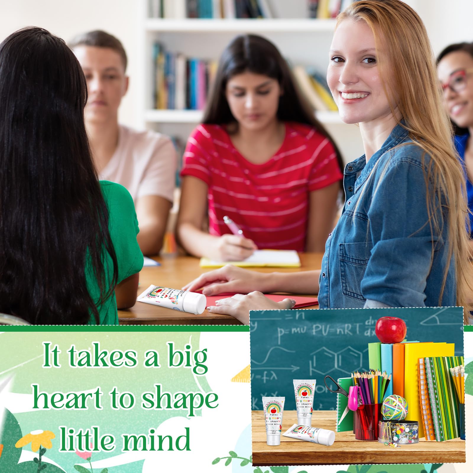 Dansib gift-ready 24-pack display for classrooms and events.