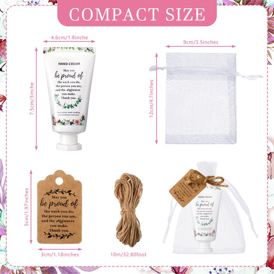 Dansib gratitude-theme hand cream tubes, ideal for boosting a positive mood.