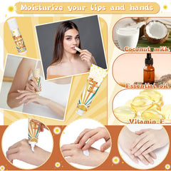 Dansib Here Comes The Sun gift packaging set, coordinated with hand cream and balm.