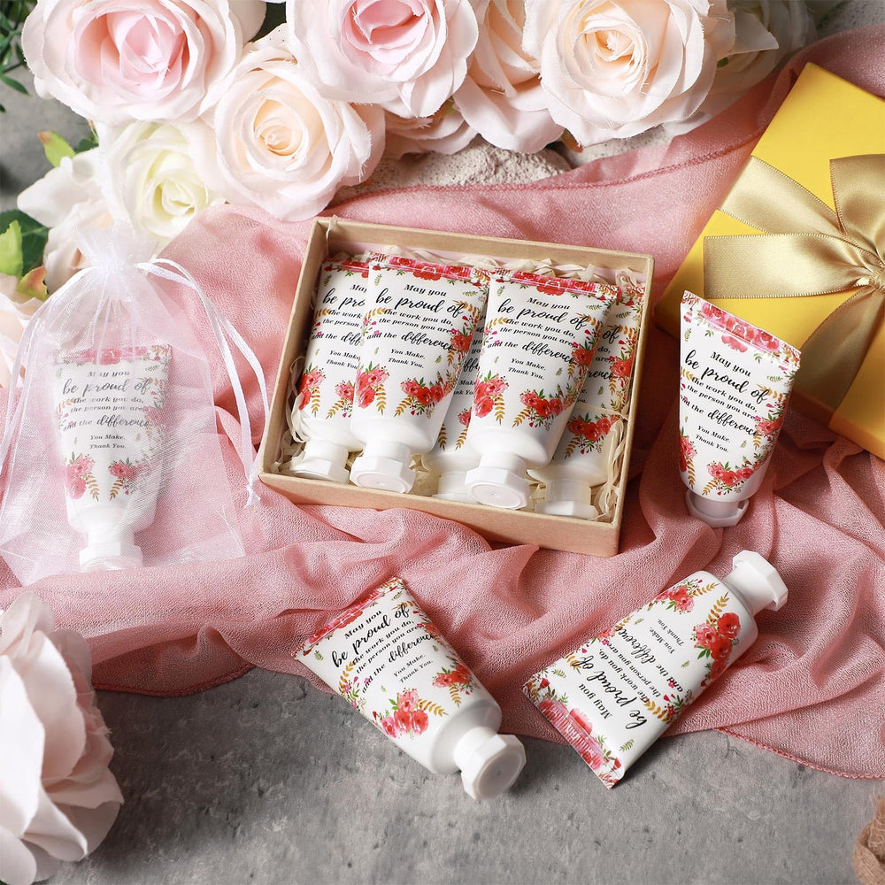 Dansib organza bags provide elegant, portable packaging for on-the-go hand care.