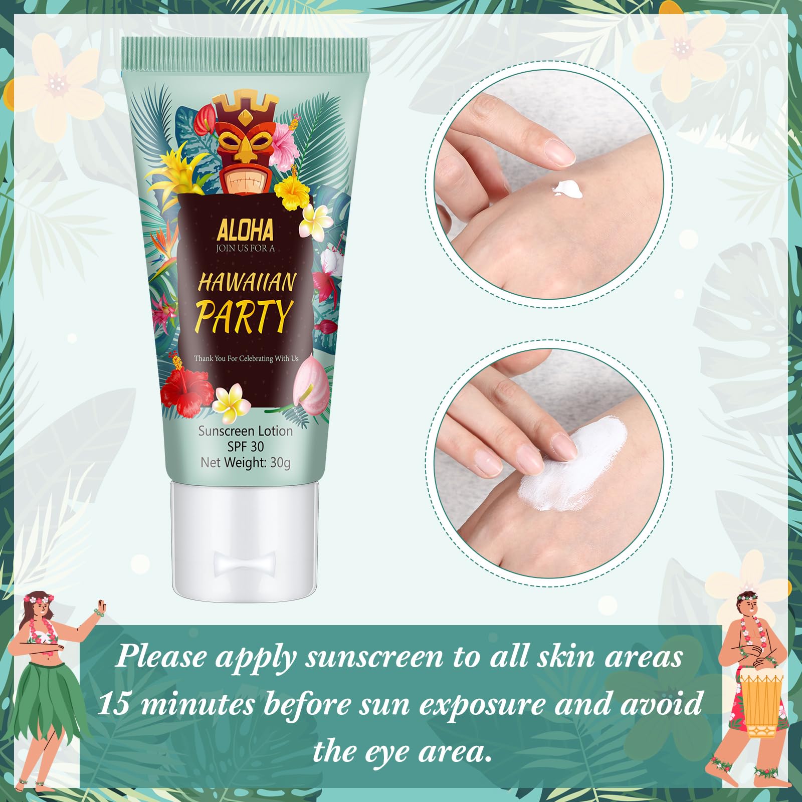 Dansib pocket-size sunscreen 1oz is easy to carry in a bag.