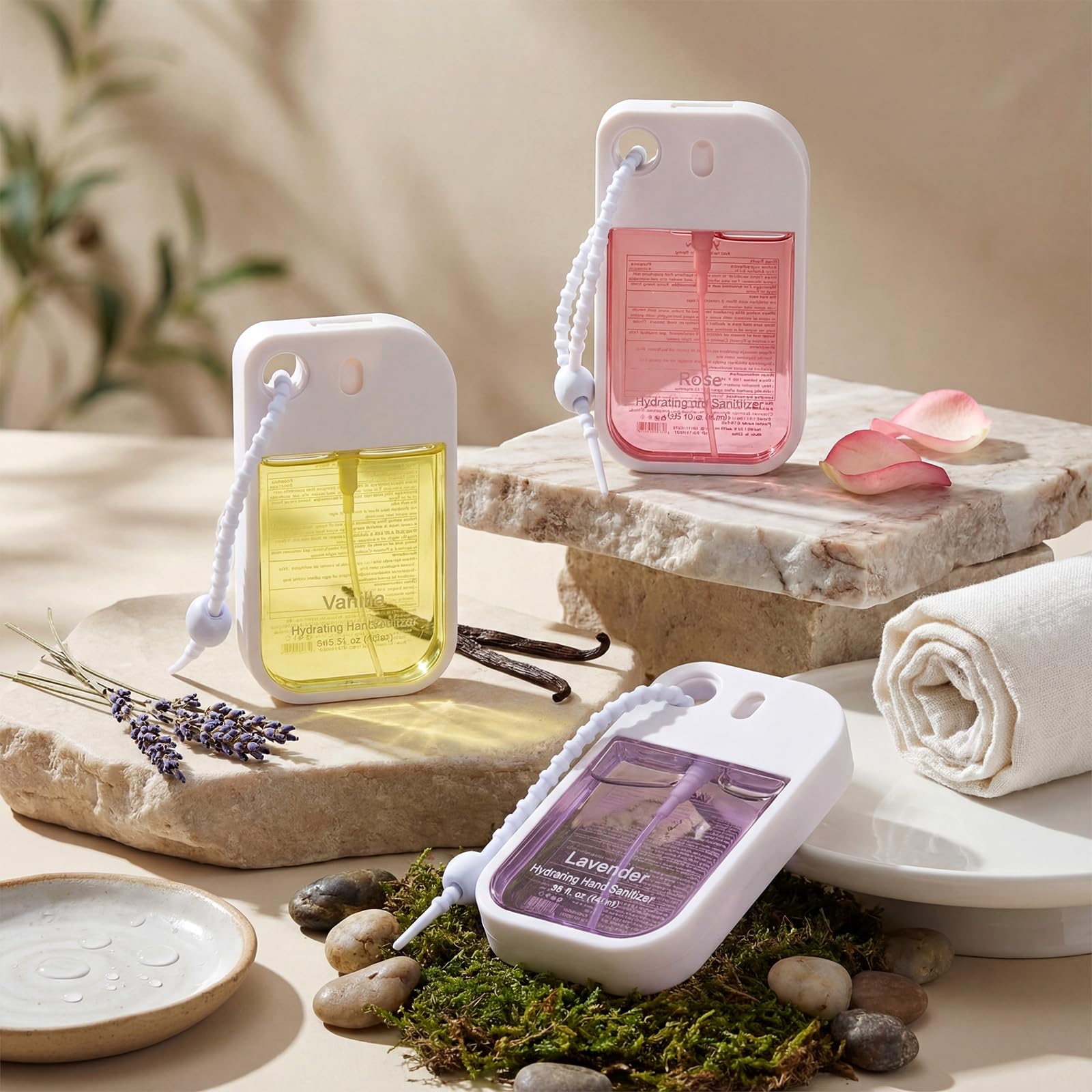 Dansib Power Mist Lavender Bottle offers a calming lavender scent for quick cleanups