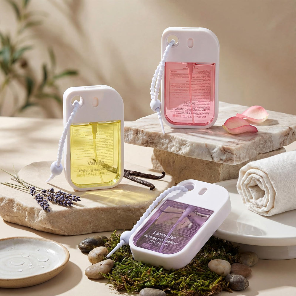 Dansib Power Mist Lavender Bottle offers a calming lavender scent for quick cleanups