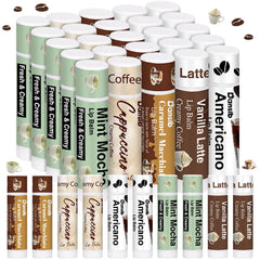 Dansib vanilla latte coffee lip balm for smooth hydration on the go