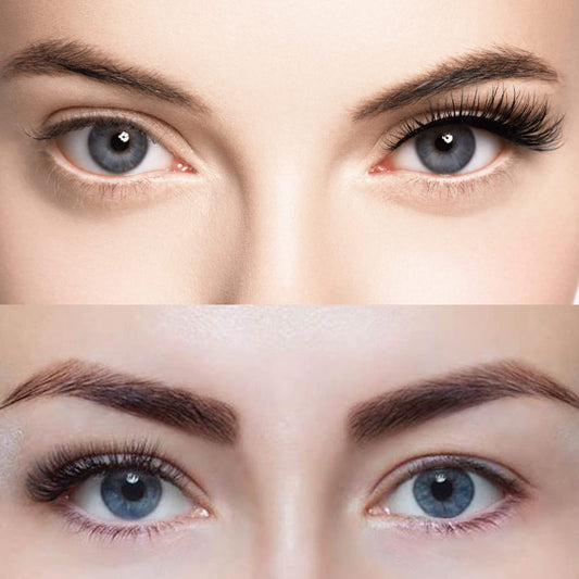 DAODER Lashes Wispy 9-11mm for delicate eye definition