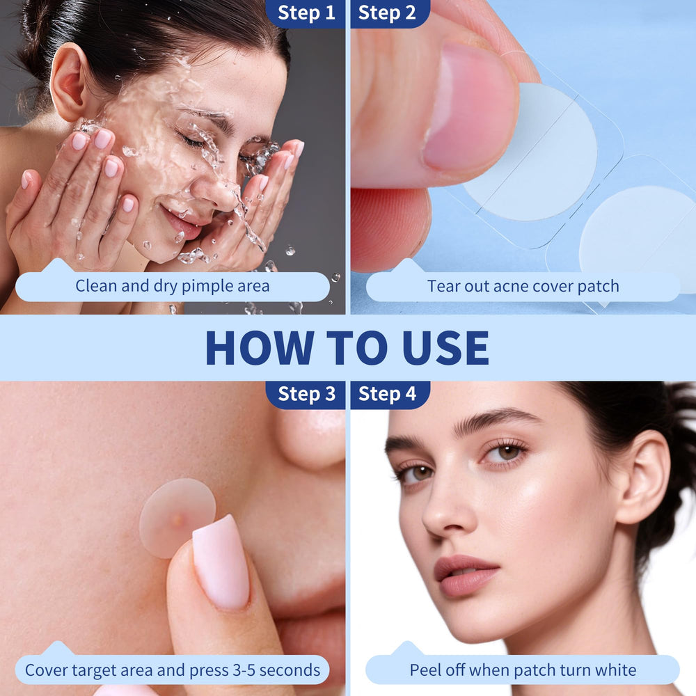 Daolyo patches are ultra-thin and nearly invisible on the skin