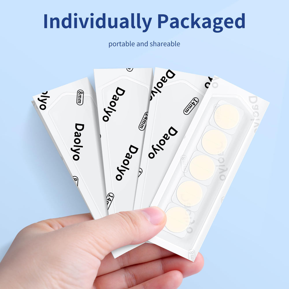 Daolyo patches infused with tea tree oil and salicylic acid for gentle absorption