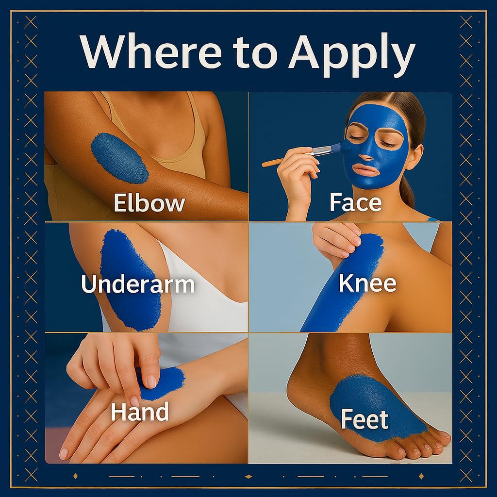 Dar Marwa Nila mask mix demonstrates easy at-home ritual.