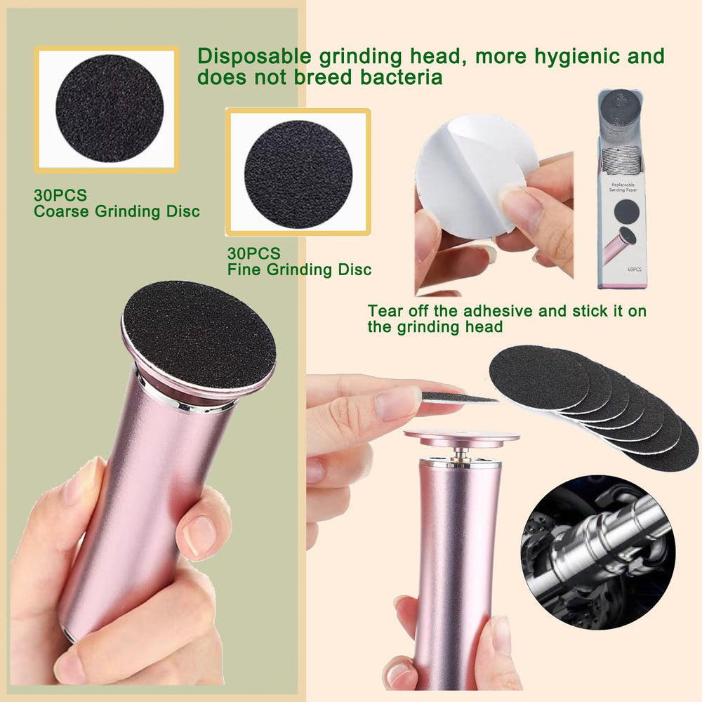 Darmave Pedicure Wand with 360-degree rotation for versatile foot care.