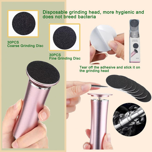 Darmave Pedicure Wand with 360-degree rotation for versatile foot care.