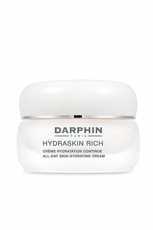 Darphin Hydraskin Rich cream jar close-up highlighting rich texture and hydration