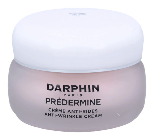 Darphin Predermine anti-wrinkle cream texture close-up, highlighting smooth application for normal skin