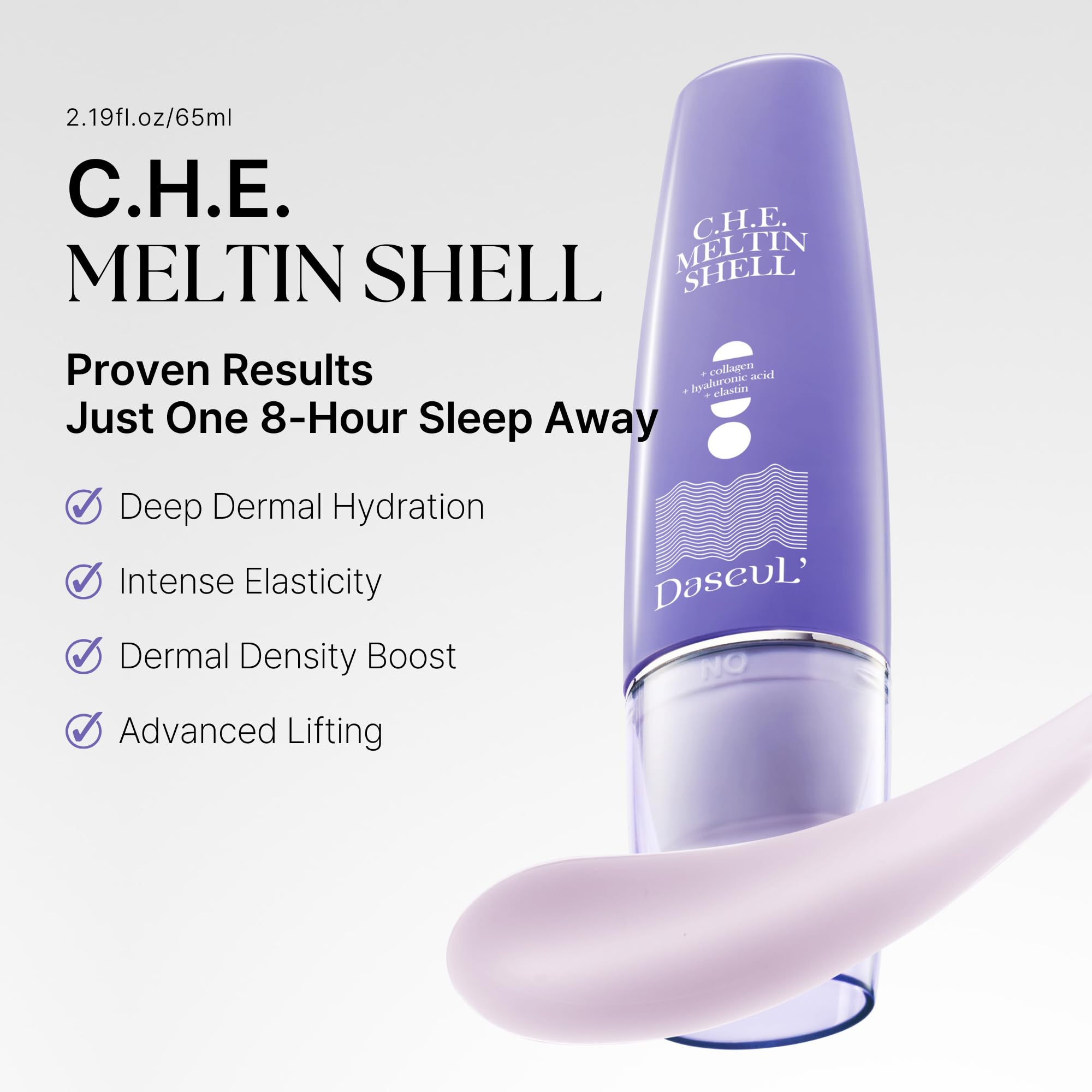 DaseuL’ Meltin Shell built-in brush enabling mess-free, precise application