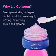 DaseuL’ Perfect Sleep Lip Collagen forms an overnight shield for plump lips.