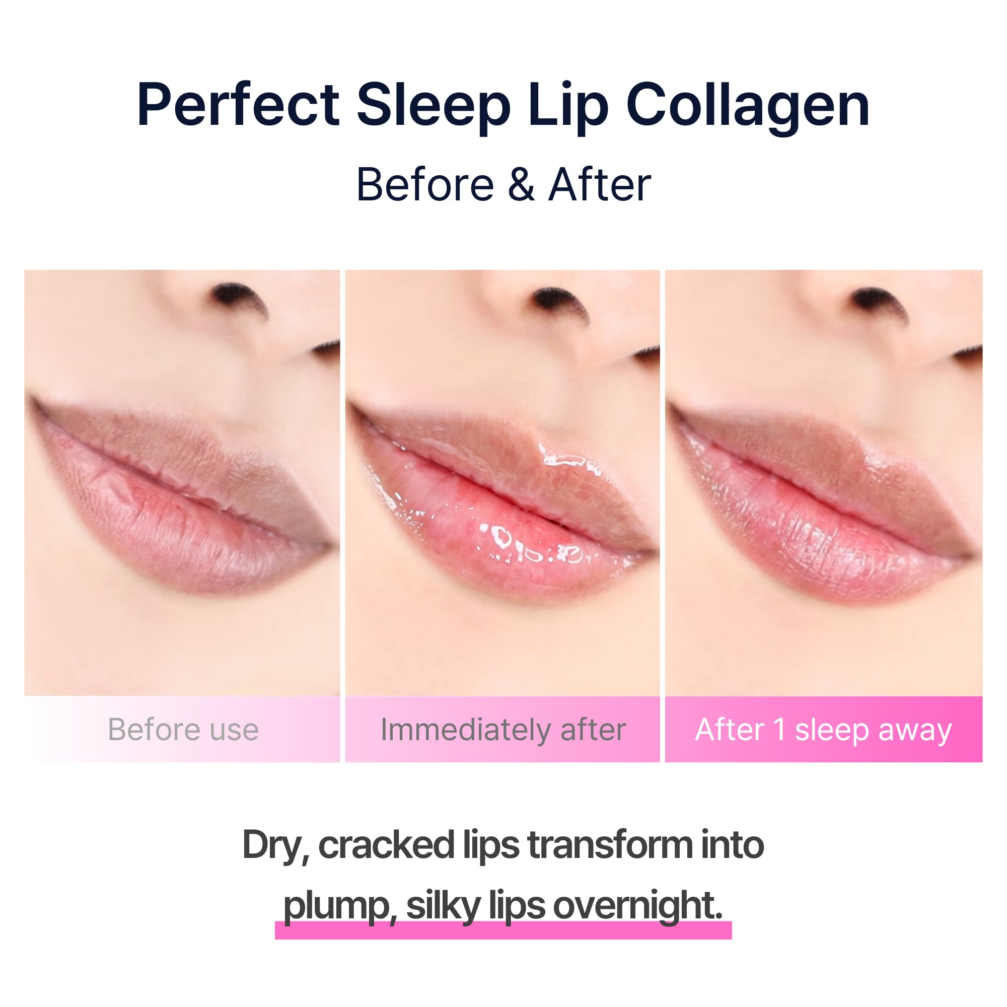 DaseuL’ Perfect Sleep Lip Collagen nourishes lips with rice protein.