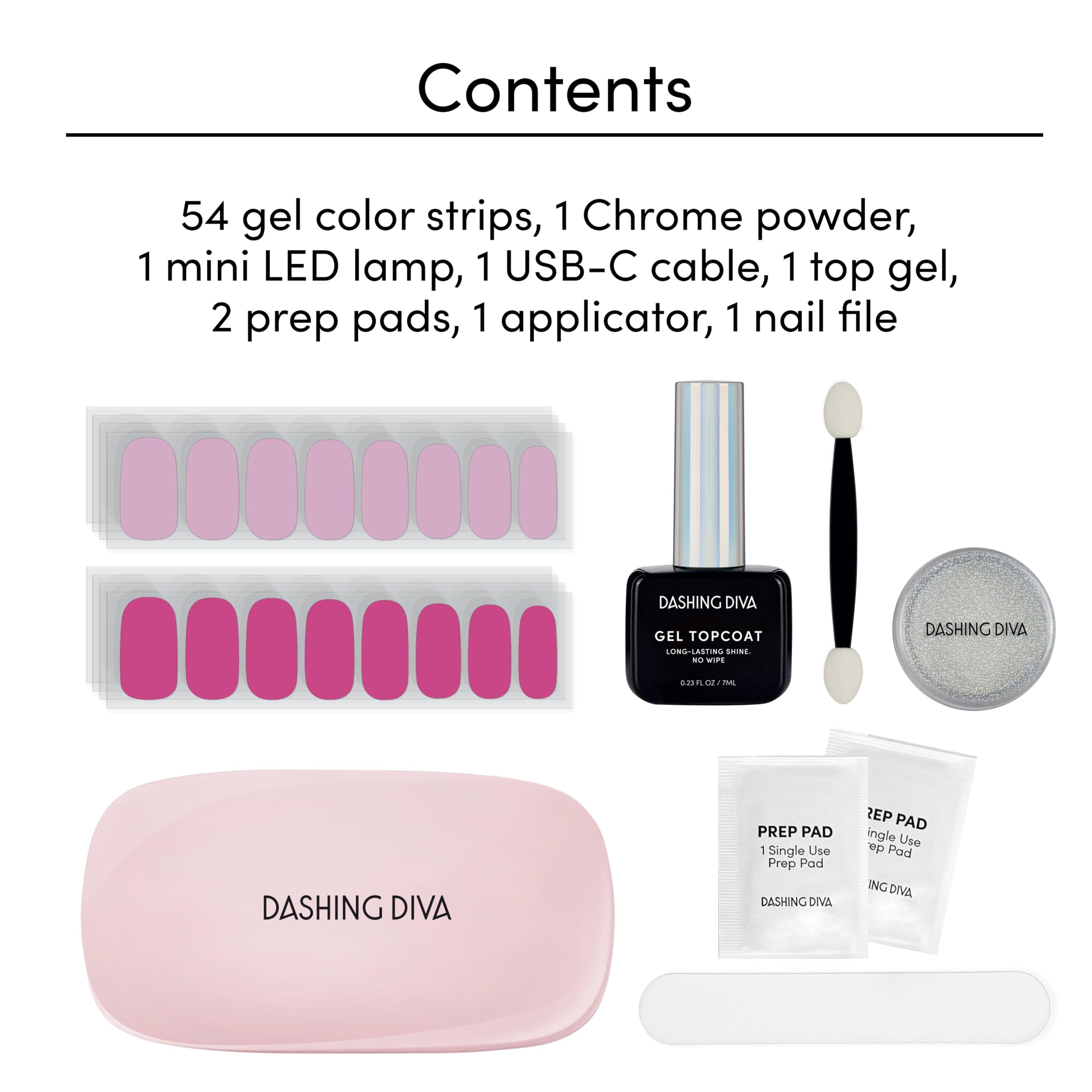 Dashing Diva Chromagic nail prep pads aid clean, precise application.