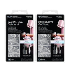 Dashing Diva GelXtend packaging shows 12 sizes for perfect fit