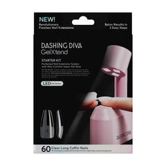 Dashing Diva GelXtend Starter Kit with LED lamp for salon quality nails