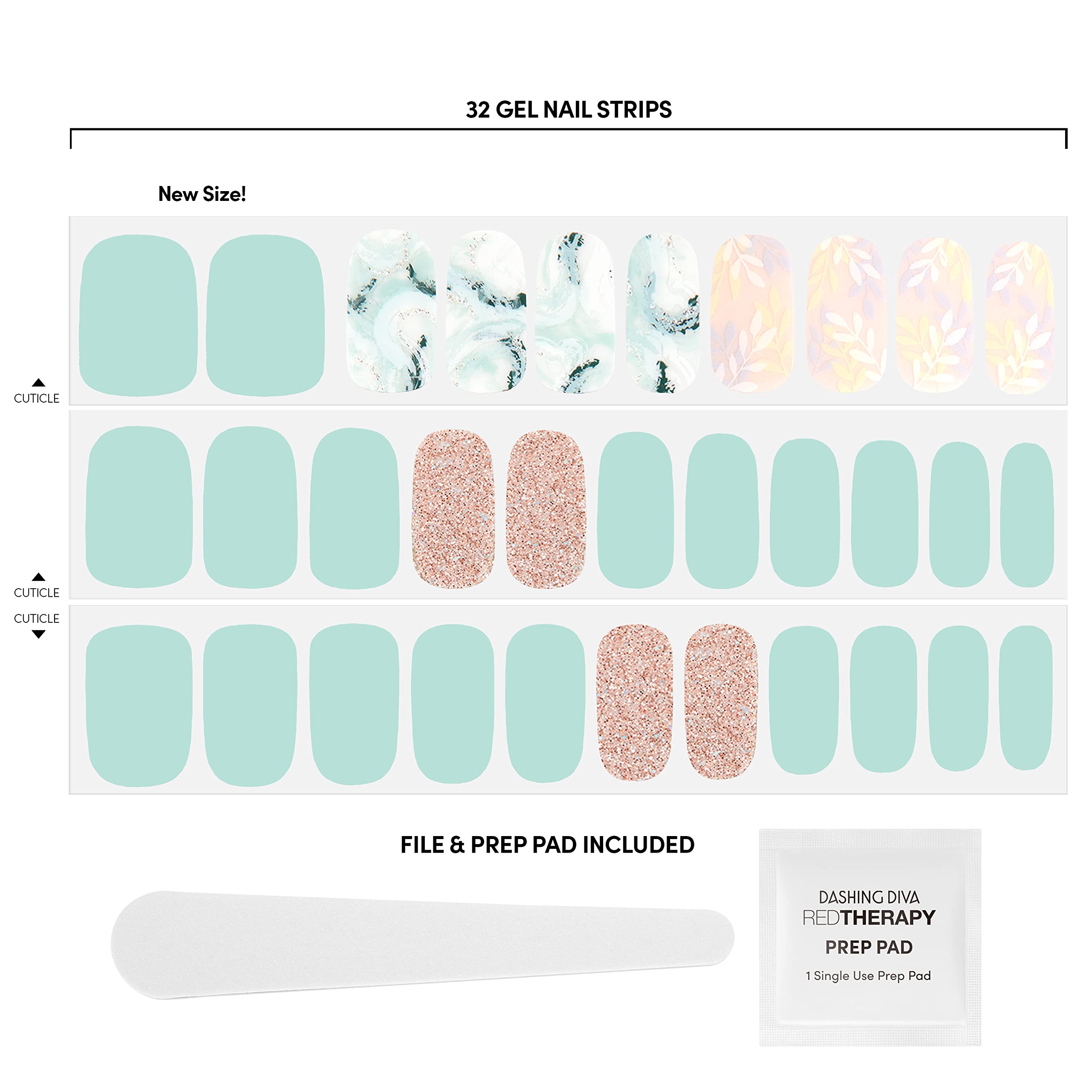 Dashing Diva Get Jaded paint swirl accents for stylish nail art.