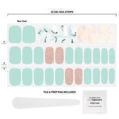 Dashing Diva Get Jaded paint swirl accents for stylish nail art.