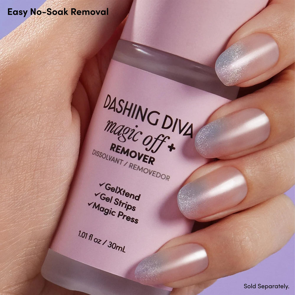 Dashing Diva Glaze Daikon USB cable powers the mini LED lamp