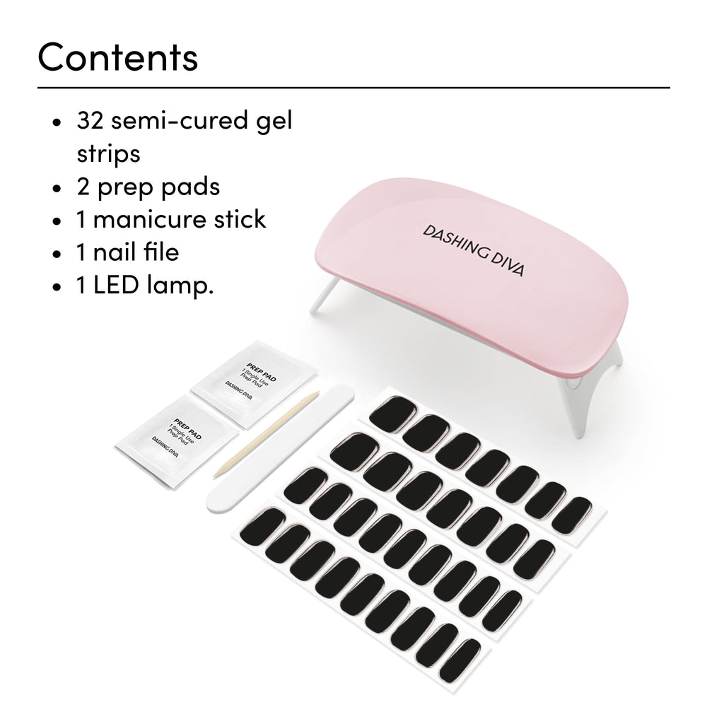 Dashing Diva Glaze mini LED lamp demonstrates fast cure for salon shine