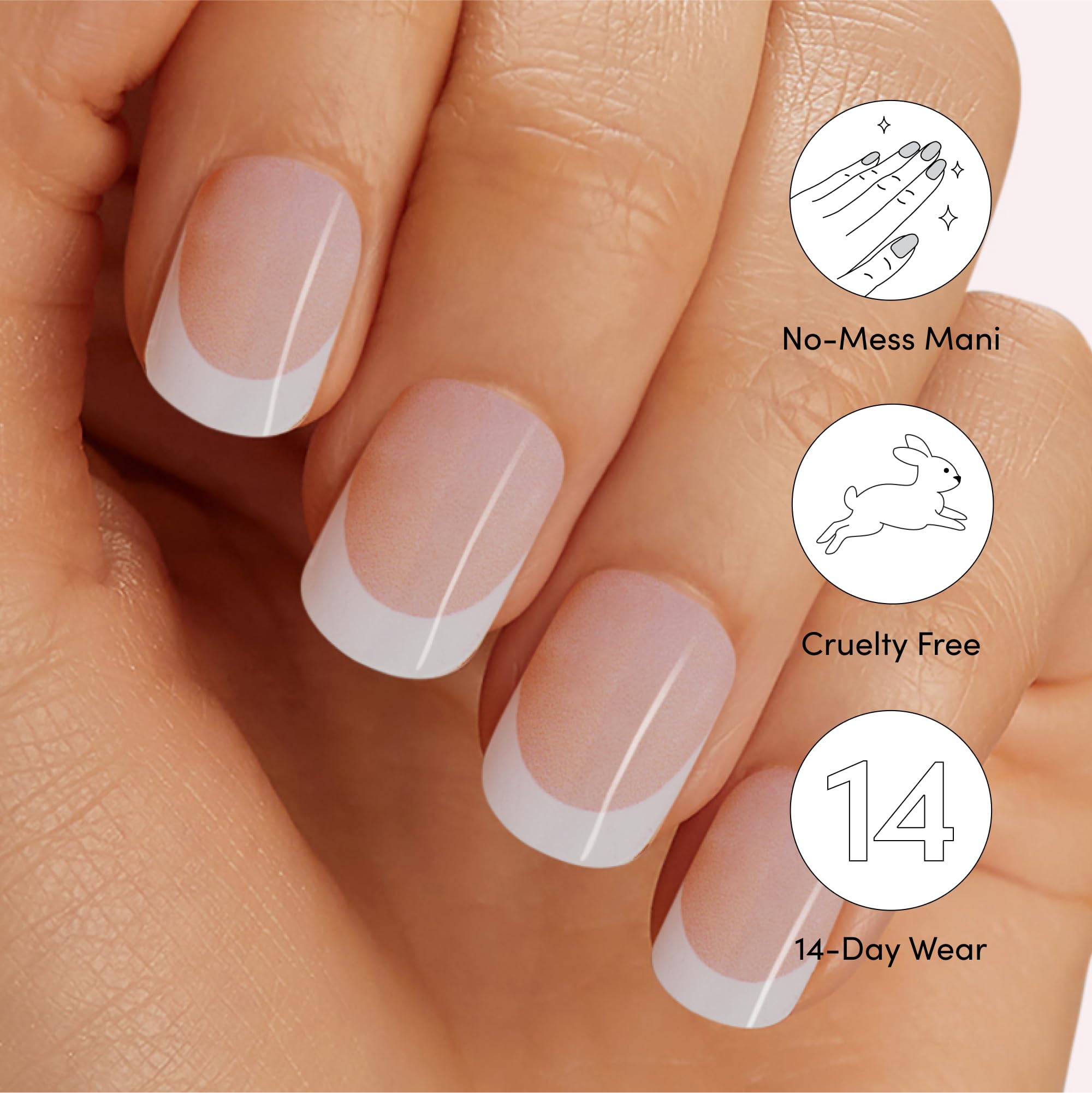 Dashing Diva Glaze Nail Strip Duo includes 64 strips for coverage.