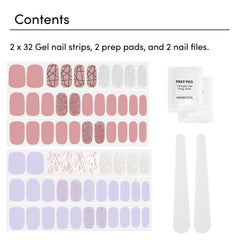 Dashing Diva Gleam Queen close-up nails with a smooth, gel-like finish.