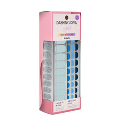 Dashing Diva Gloss Nail Strips 110 wraps deliver salon-like color at home.