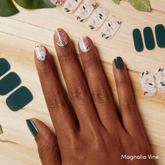 Dashing Diva gloss nail strips close-up with high-shine finish