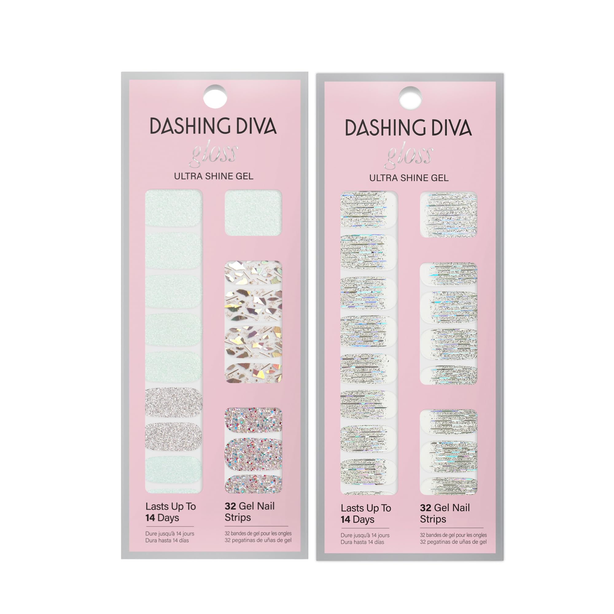 Dashing Diva glossy finish close-up showing vibrant, long-lasting shine.