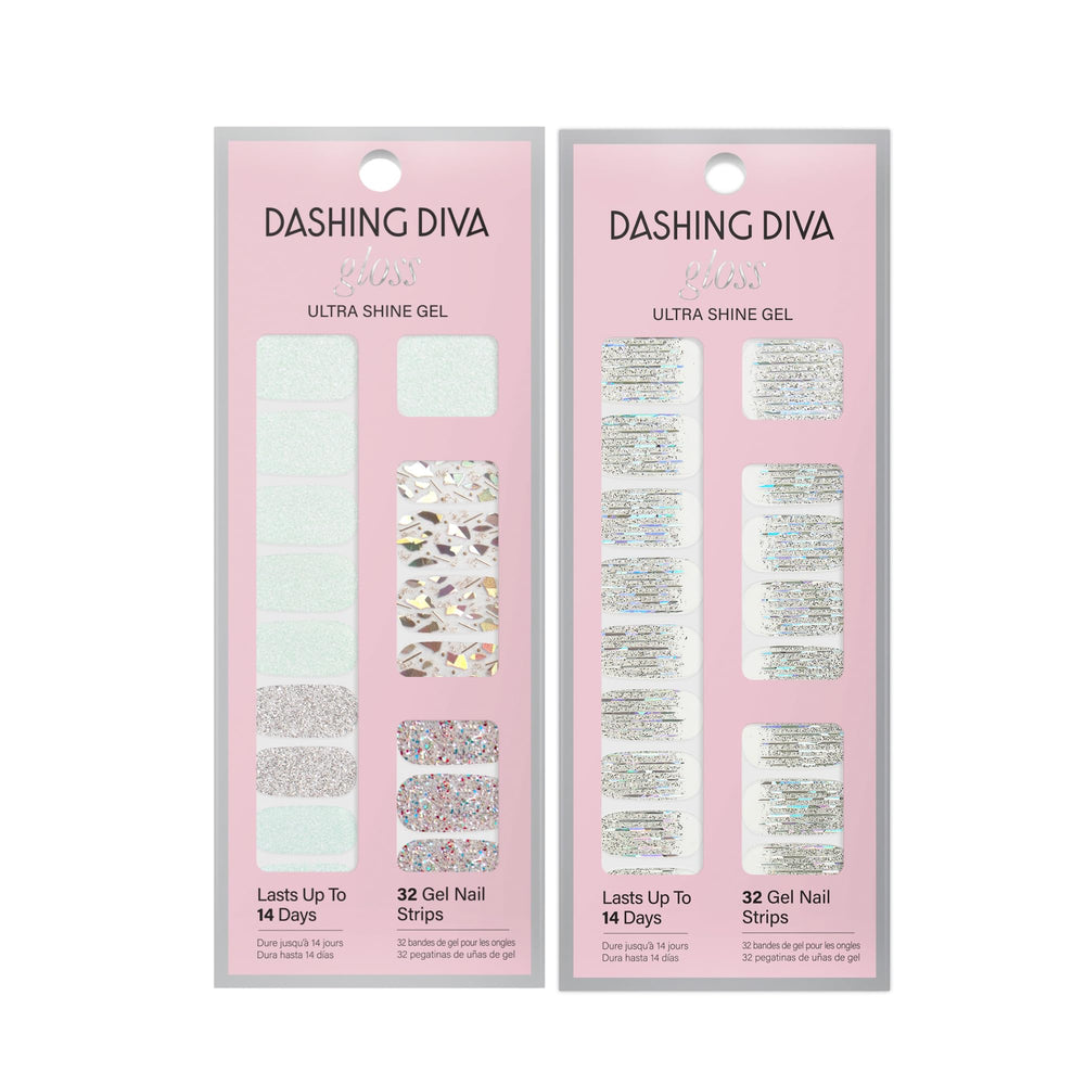 Dashing Diva glossy finish close-up showing vibrant, long-lasting shine.
