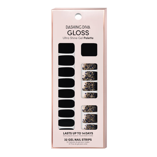 Dashing Diva Hollywood Lane gloss nail strips offer an instant at-home gel look