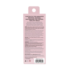 Dashing Diva Magic Off+ remover applied on nail to ease removal